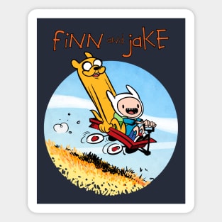 Finn and Jake Magnet